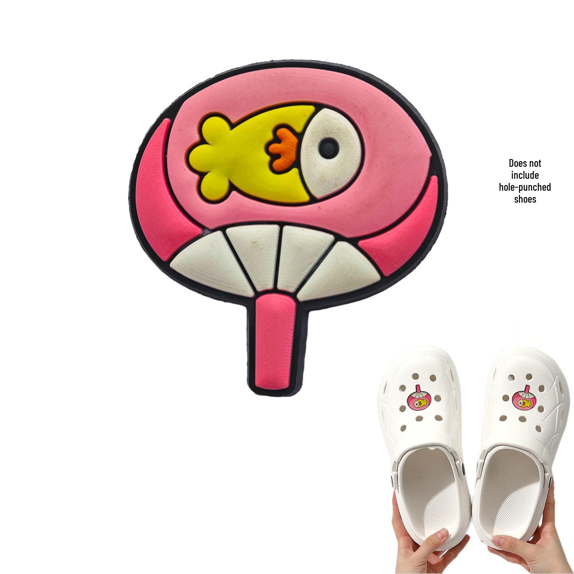 Detachable Cartoon Shoe Flower Buckle Decoration for Hole Shoes