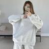 Women's Oversized Sweatshirts Crewneck Casual Lounge Spring Fall Outfits Basic Loose Fit Long Sleeve Pullover Tops for Women Soft Workout Sweatshirt