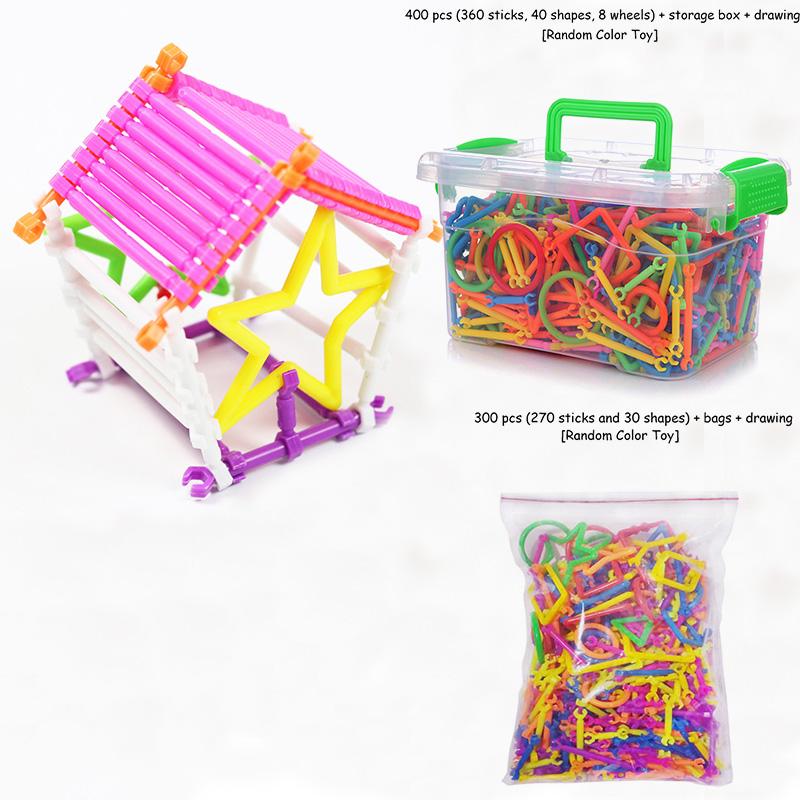 Kids Shape Geometric Building Blocks Assembled Puzzle Toys Teaching Gifts Aids