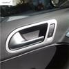 Car Inner Door Pull Doorknob Handle Hand-clasping Bowl Cover Trim Accessories Interior For Volkswagen VW Tiguan MK1 2008 - 2015