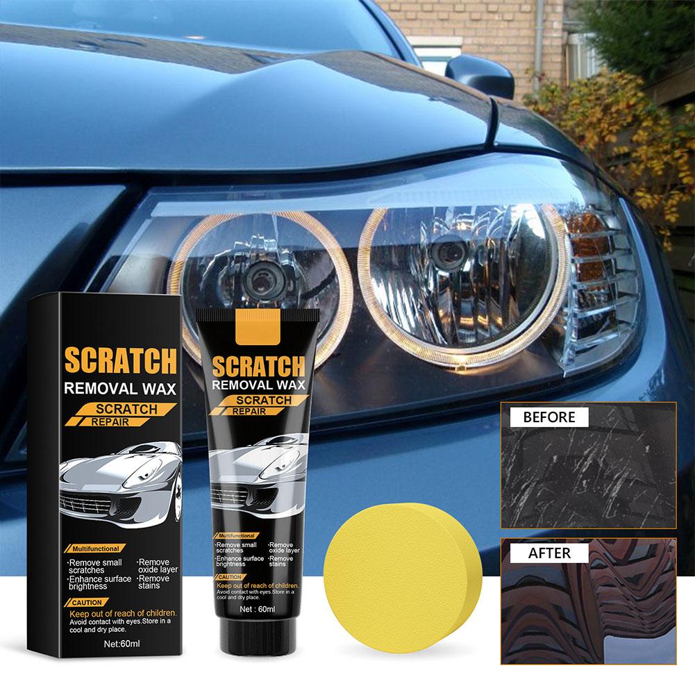 Car Scratch Repair Paste Repairs Paint Scratches Cleans Surface Oxide Layers & Stains Car Scratch Remover Restores Car Gloss