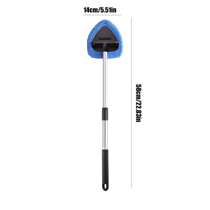 Car Windshield Cleaner Brush Expandable Windshield Cleaner Brush For Car Effortless Cleaning Auto Window Glass Wiper With Spray