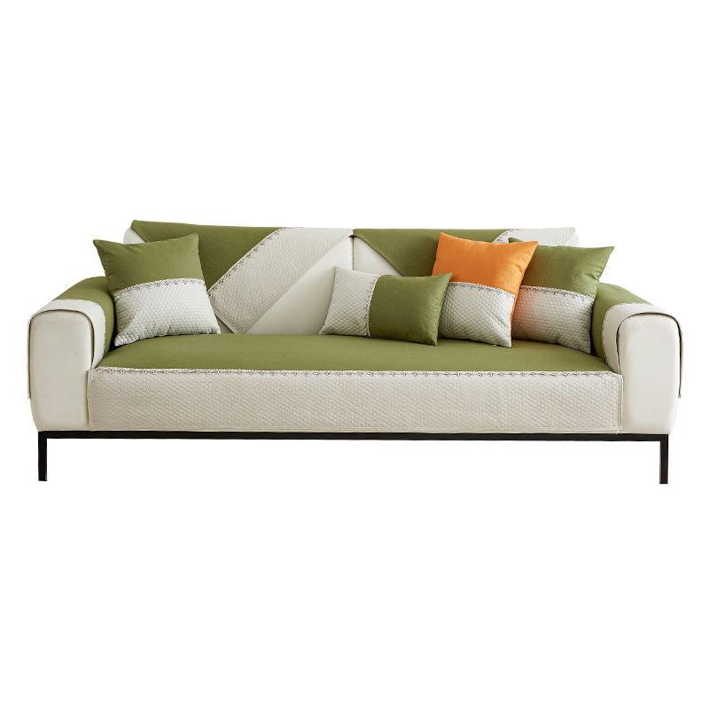 Waterproof Sofa Cushion Pet Urine-Proof Four Seasons Universal Fabric Simple Non-Slip Seat Cushion Nordic Summer Sofa Cover