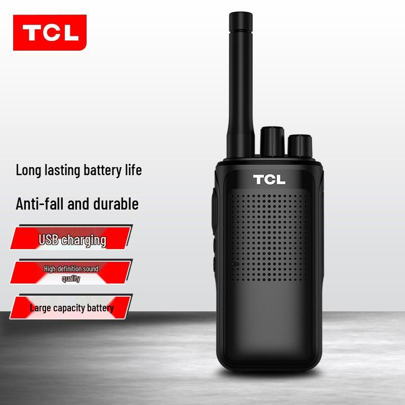 Compatible with TCL HT6/HT8/HT9 Walkie-Talkie for High-Power Outdoor, Basement, Construction, or Hotel Use