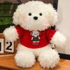 Bear Teddy Stuffed Toy Girl Birthday Gift Cartoon Cute Sweater Dog Figure Action