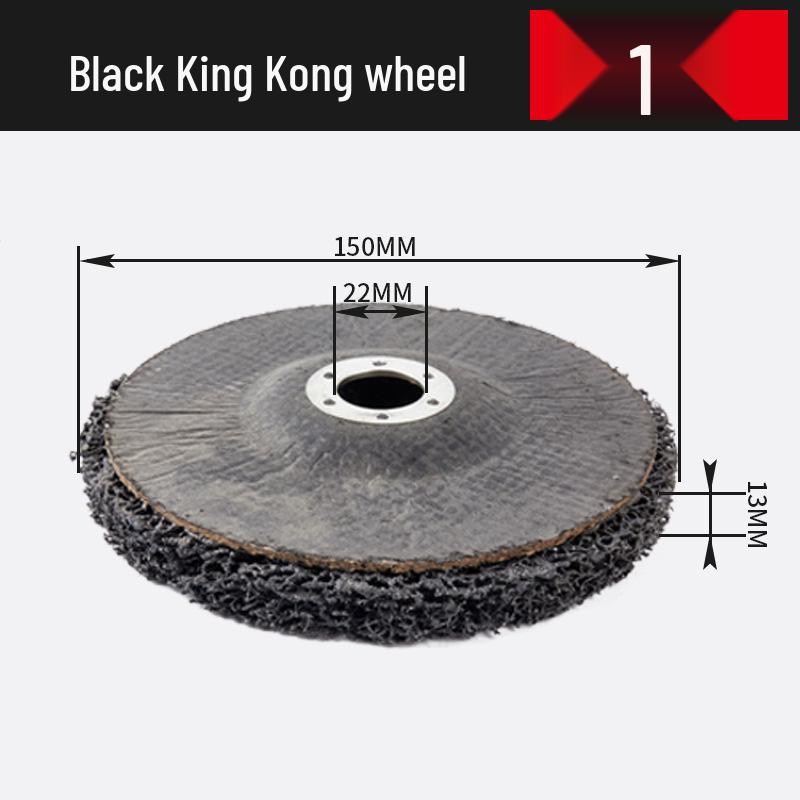 Mansha Rui Black King Kong Grinding Disc for Metal, Rust & Paint Removal, Blue Orchid Purple