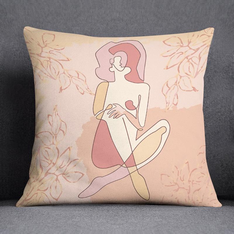 Polyester Pillowcase  Gift Home Office Decor  Bedroom Sofa Car Cushion Cover