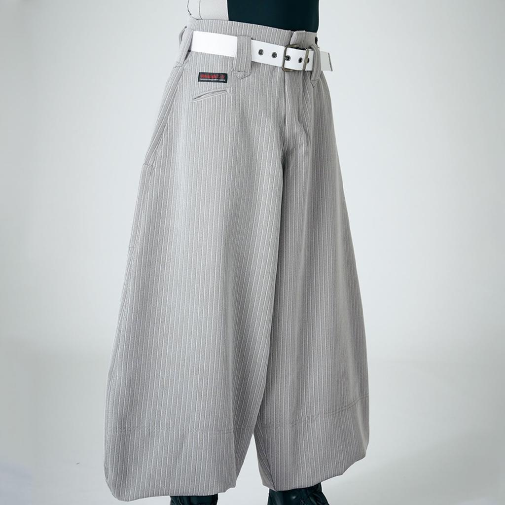 TORA Long Pinstripe [Toraichi] [Super 8-inch] (4309 Series, Pattern) [127-4309-418] (JP, Waist, 76, 03 Burgundy)