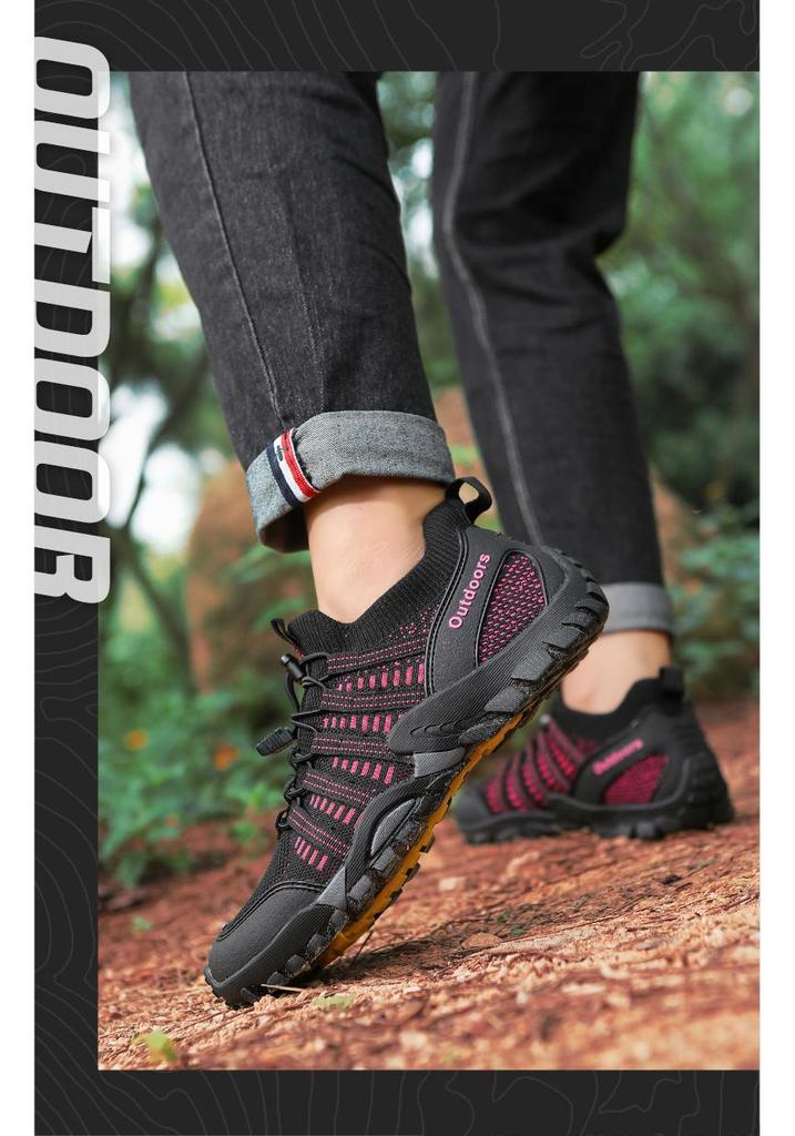 Men's Plus Size Non-Slip Breathable Outdoor Hiking & Mountaineering Shoes