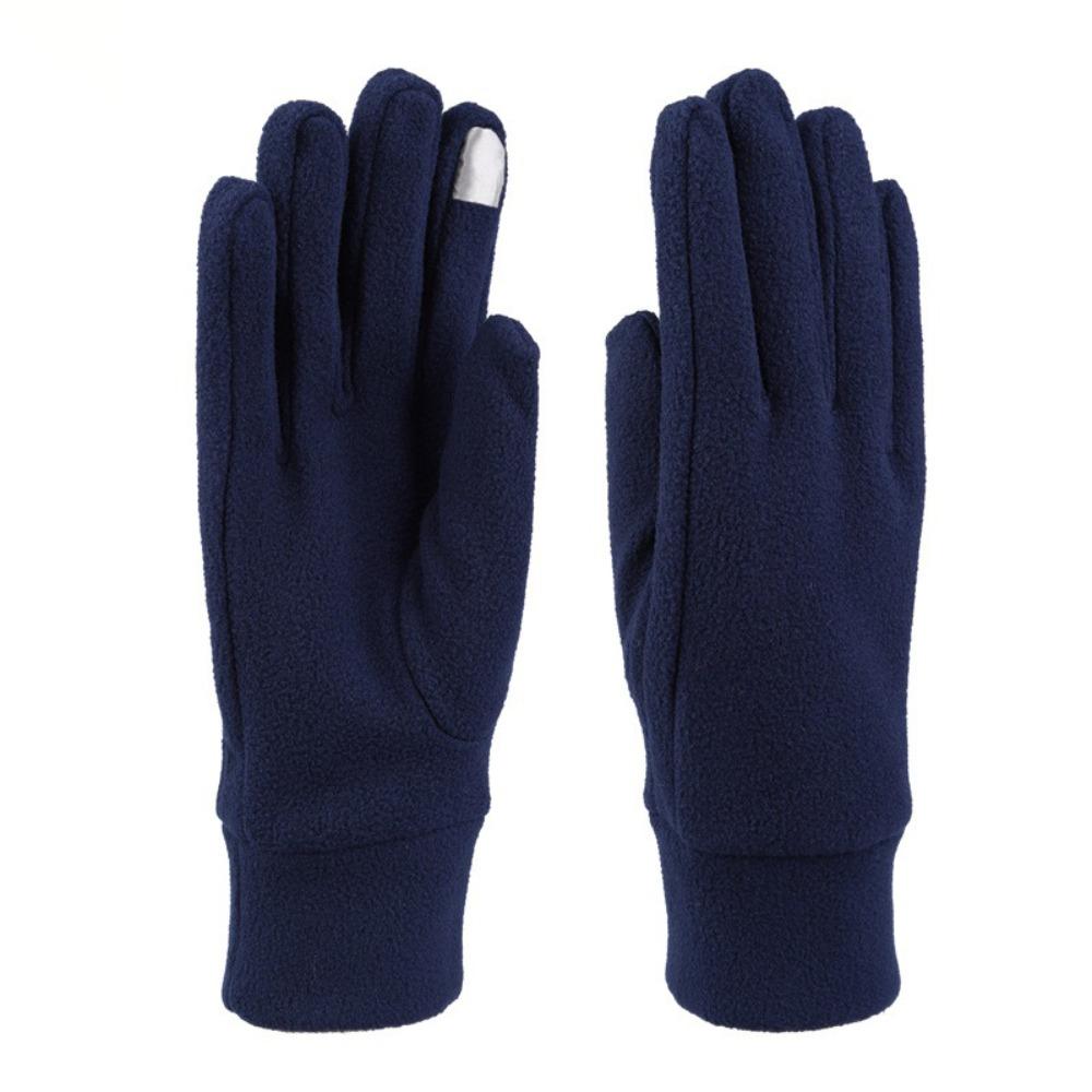 Polar Fleece Thermal Winter Gloves Full Finger Fleece Winter Gloves Unisex Warm Winter Gloves