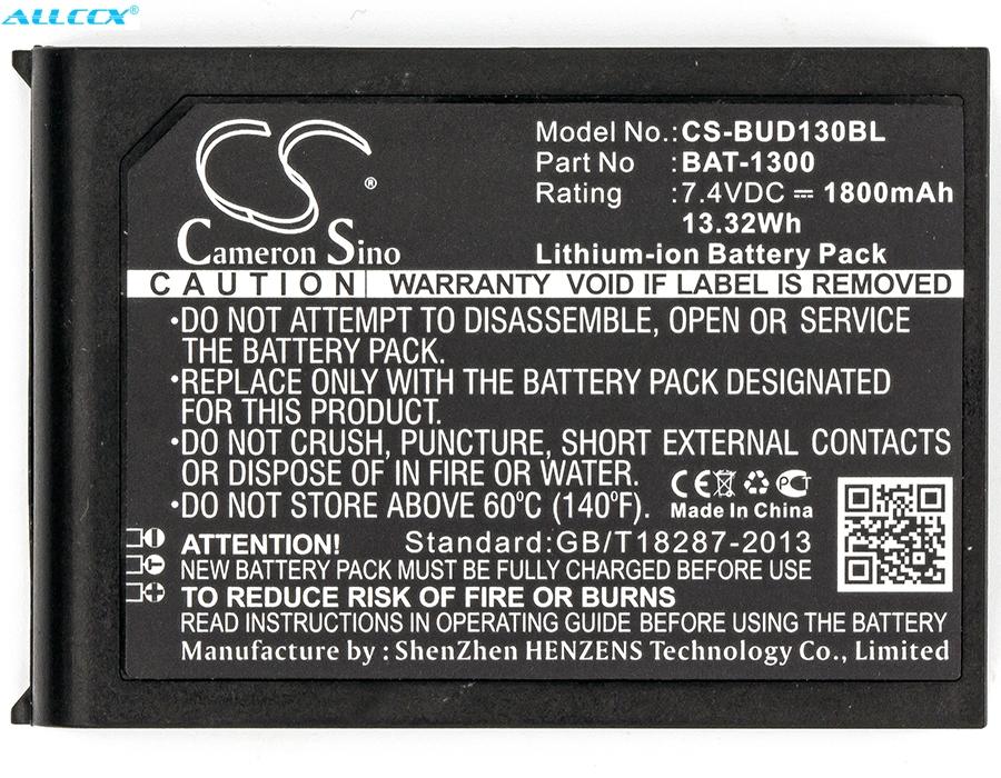 

Cameron Sino 1800 мАч Аккумулятор для сканера штрихкода BAT-1300 для Bluebird Pidion BIP-1300