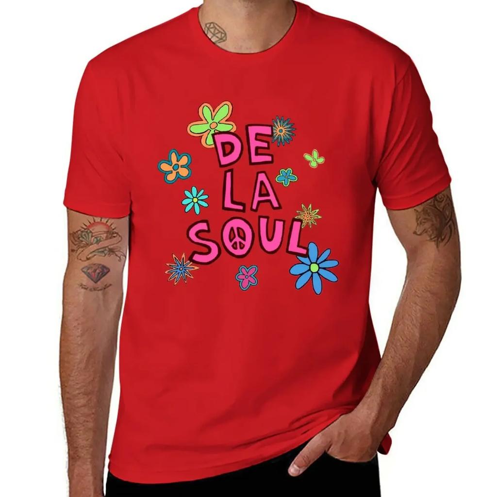 De La Soul T-Shirt boys animal print plus size tops Blouse men workout shirt