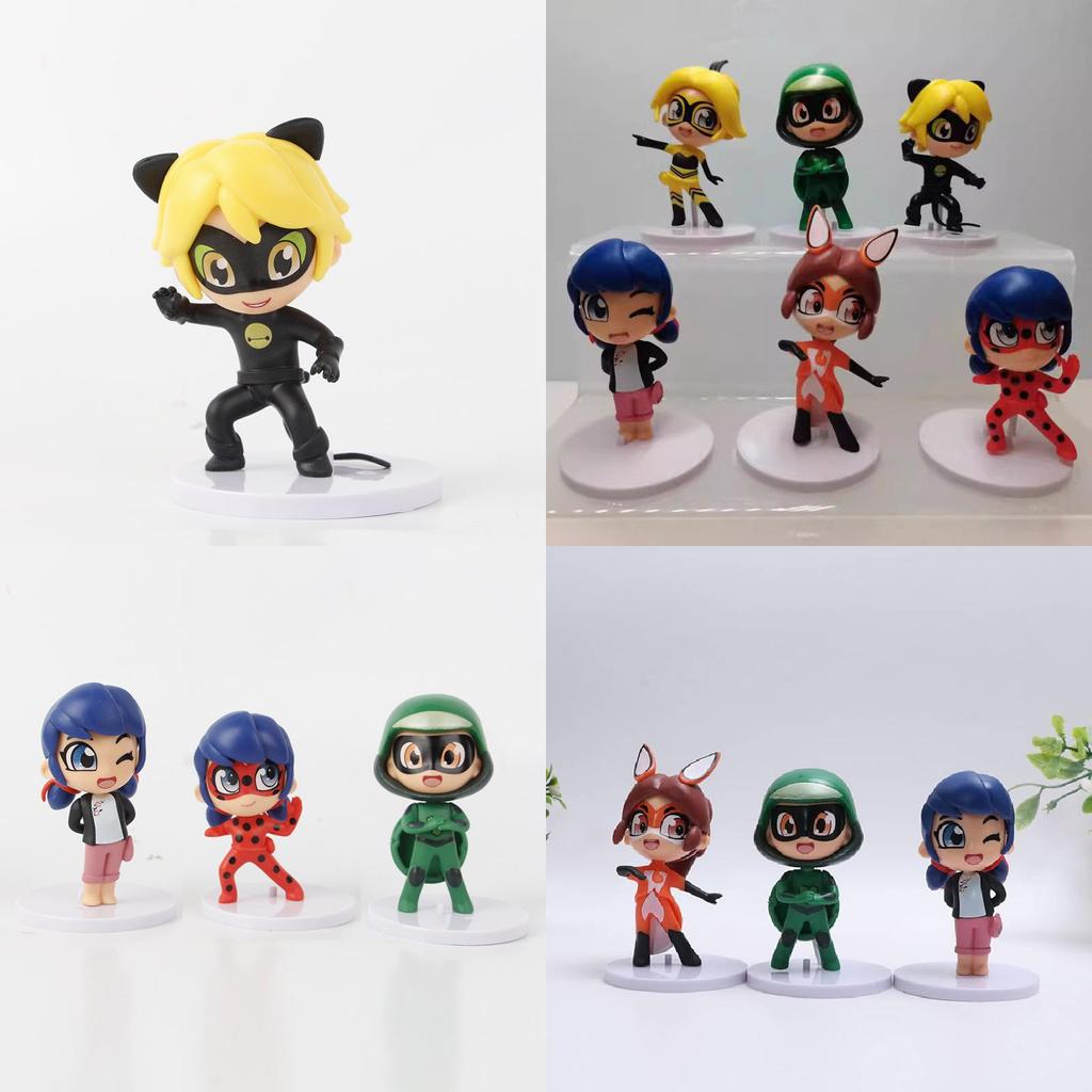 Adorable 6 Styles Miracle Girl Figurines Pvc Car Hanging Decorations Ideal For Cakes And Toys