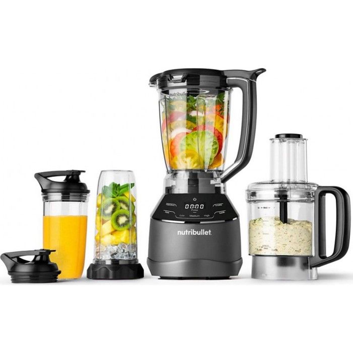 Nutribullet Schwarz Standmixer Nbf580b 1,8 L 1500 W Edelstahl 3-In-1 Multifunktionssystem - Bild 9