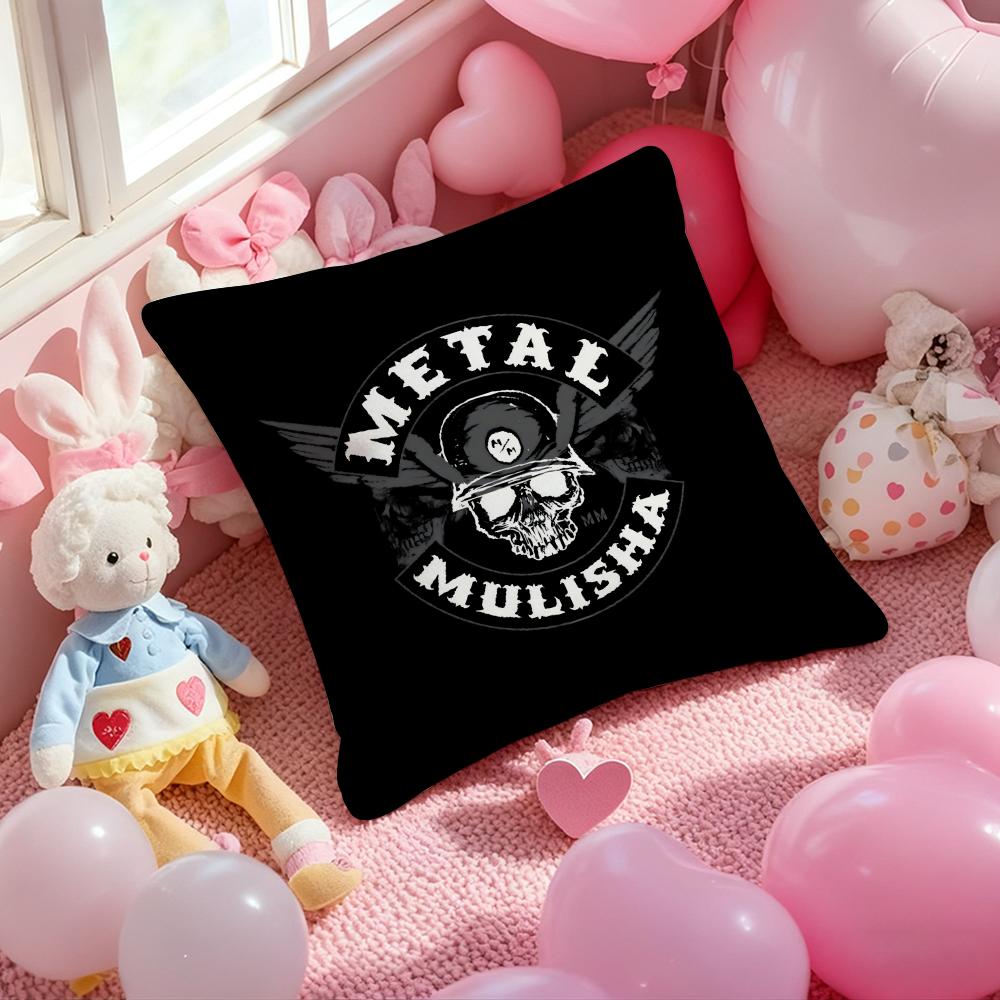 M-Motocross M-Metal MulishaS Cushion Cover Pattern Printed Pillowcase for Living Room Sofa Cushion Cover & Bedroom Decor