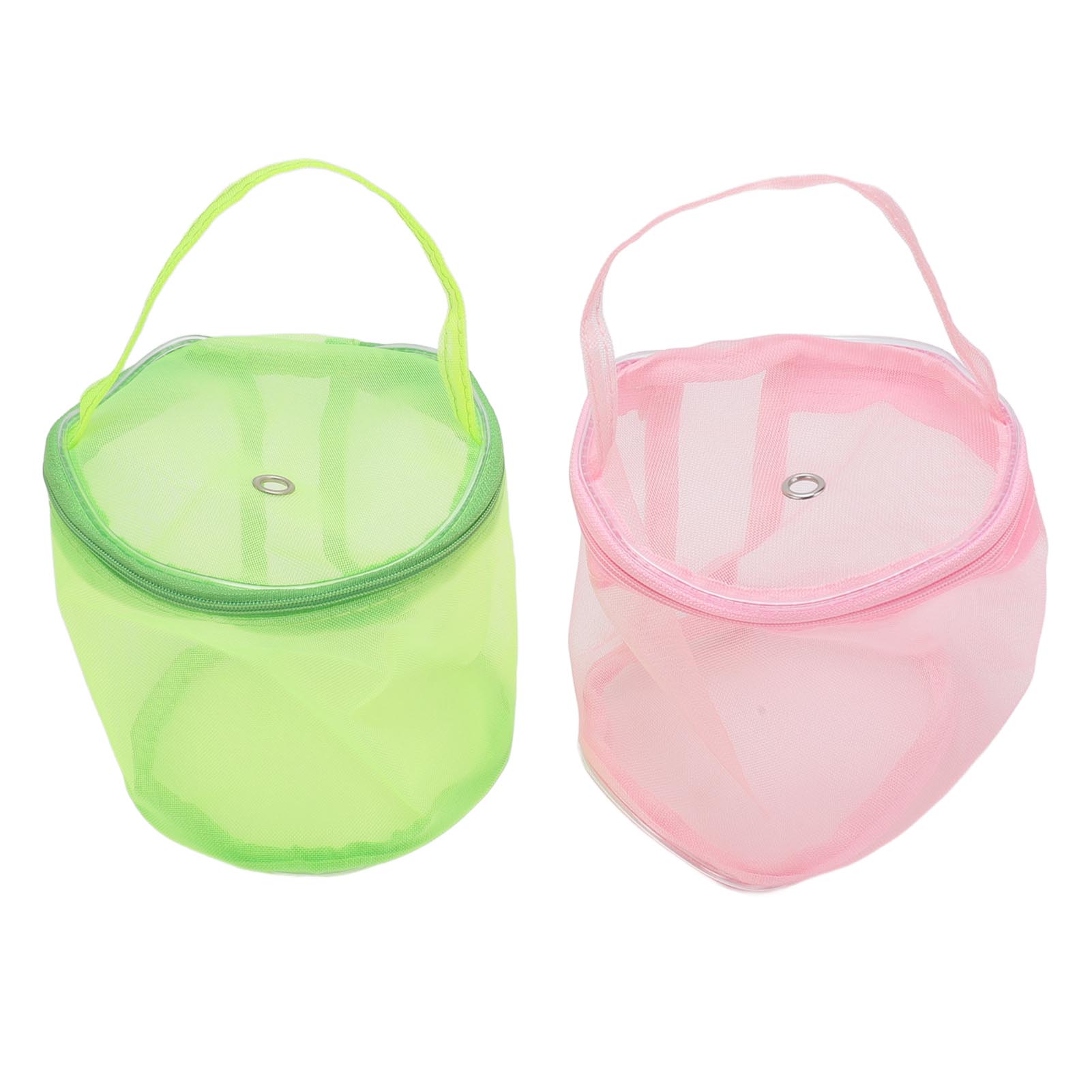 

2 шт. пустая сумка для хранения пряжи складная круглая сетчатая сумка-органайзер для пряжи крючки для вязания