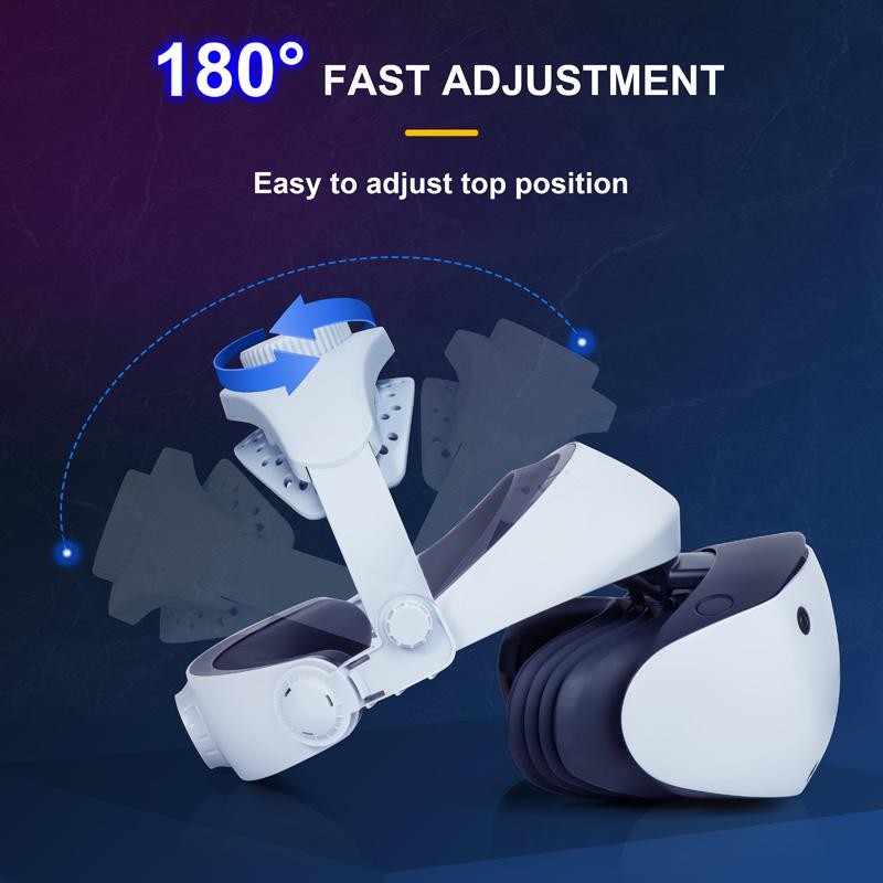 Adjustable Head Strap For Playstation VR2 Elite Headband Alternative Head Strap For PS VR2 VR Accessories