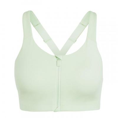 Brassière de sport zippée sur le devant ajustée pour femmes/filles