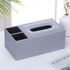 Multi-functional Tissue Box with Remote Control Storage for Living Room