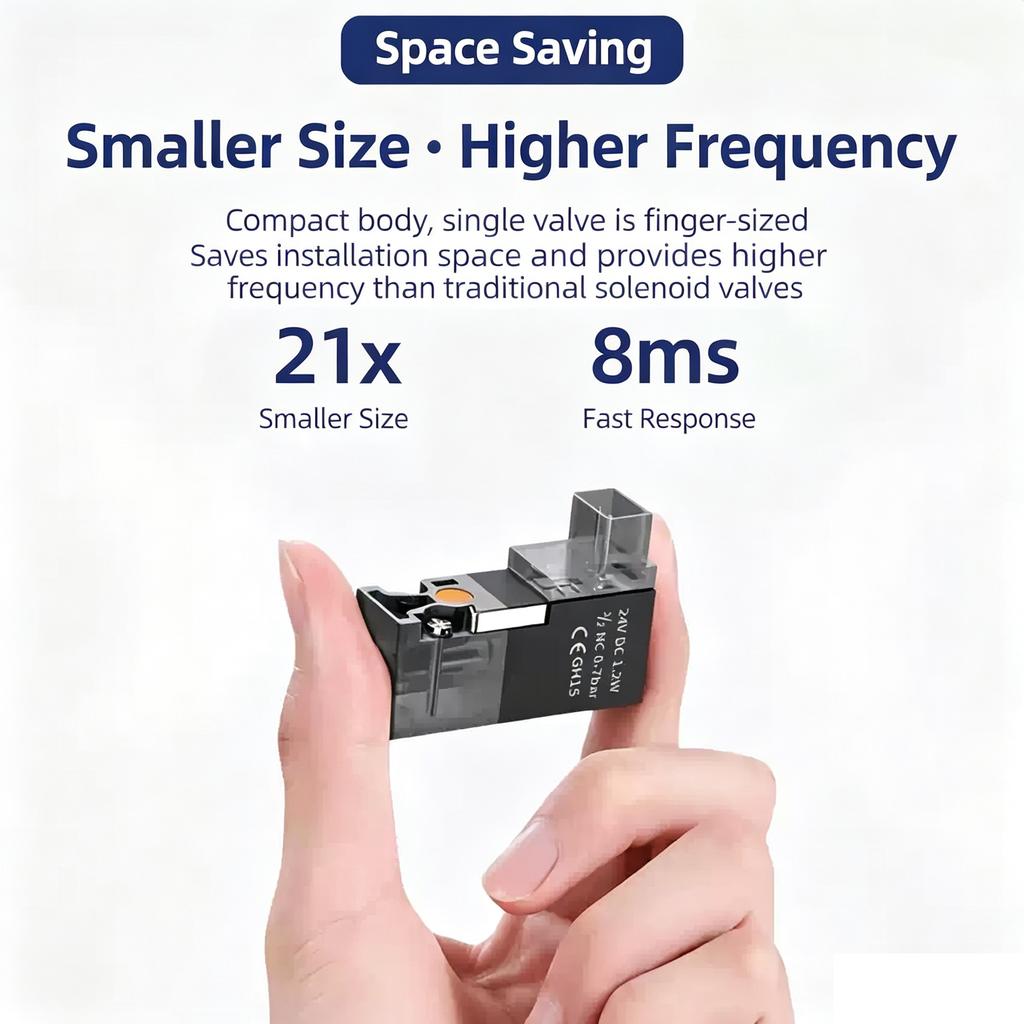 Mini Pneumatic Valve With Low Power Consumption High-frequency Micro Solenoid Valve 2-position 3-way Vacuum Pneumatic Valve