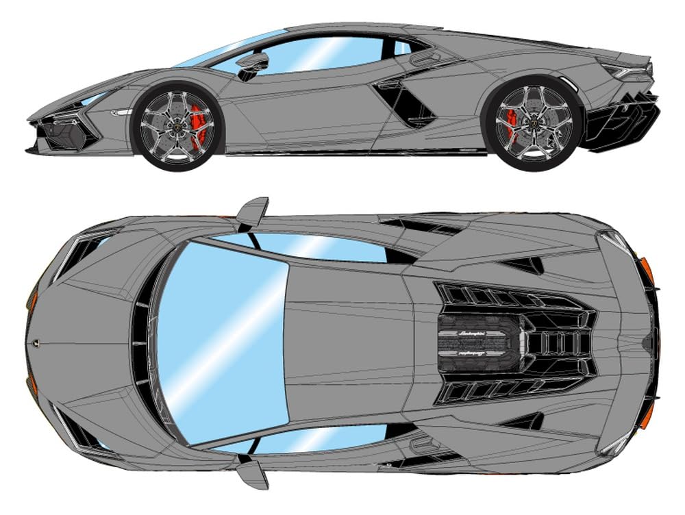 

Make up EIDOLON COLLECTION Lamborghini Revuelto 2024 Finished Model EM739E 1/43 (Altanero Wheels)