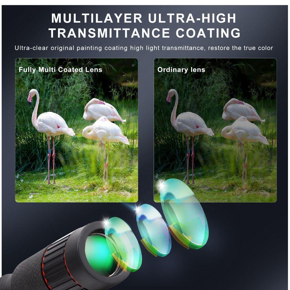 Universal Monocular Zoom Cell Phone Lens Monocular Mobile Phone Lenses Observing