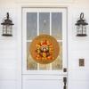 Thanksgiving Turkey Rustic Door Hanger Sign Adding Warmth To Your Home