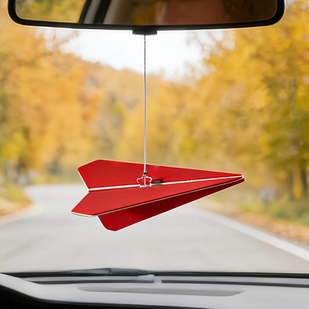 Car Fresheners Long Lasting Paper Airplane Ornament Air Freshener Long-Lasting Auto Fragrance For Car SUV Truck RV Sedan Daily