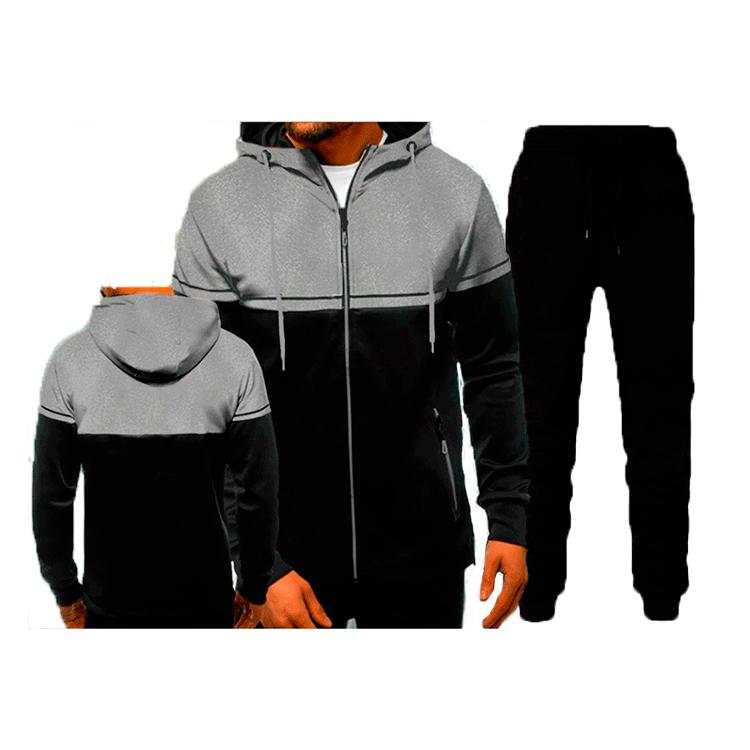 

Новый осенне-зимний мужской повседневный кардиган с капюшоном, подростковый мужской костюм в тон 3XL