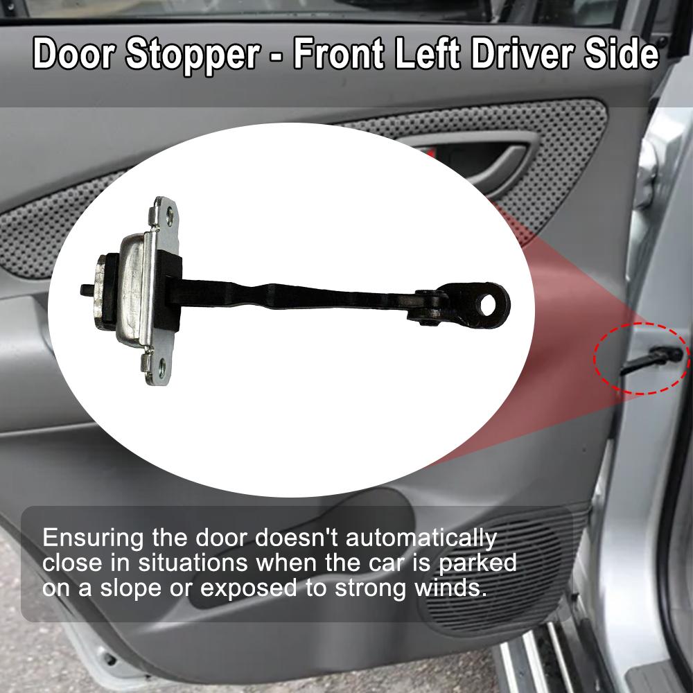 

Ограничитель двери (стопор, ограничитель хода) Hinge Stopper Limiter Передний Задний Левый Правый для Hyundai Tucson 5-дверный Внедорожник 2005 2006 2007 2008 2009 2010-2014 Front Left