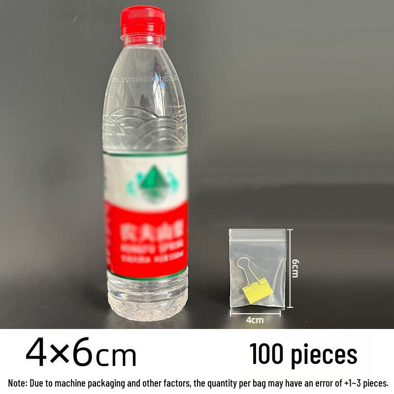 Thickened Heat-Seal Transparent PE Food Bags: Self-Sealing & Customizable