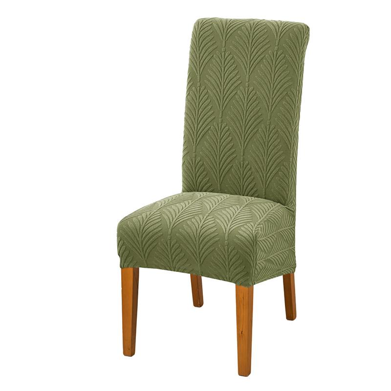 Hochwertige XL-Größe Stuhlbezug Dehnbar Rutschfest Esszimmerstuhl Überwurf Vollständig abdeckende Sitzschutzhülle für Hochzeit Hotel 1PC