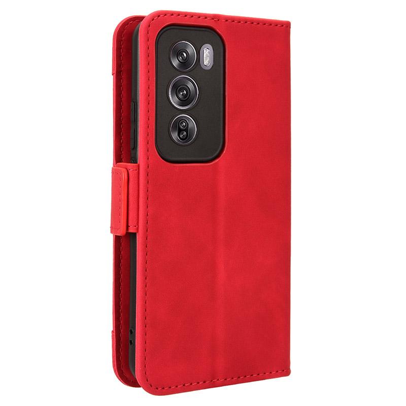 For Oppo Reno12 Pro 5G (Global) Case Multiple Card Slots Leather Phone Cover