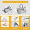 Breathable Cat Bag Foldable Mesh Cat Bag Portable Travel Outgoing Cats Carriers Outdoor Pet Handbag Carrier with Folding Bowl