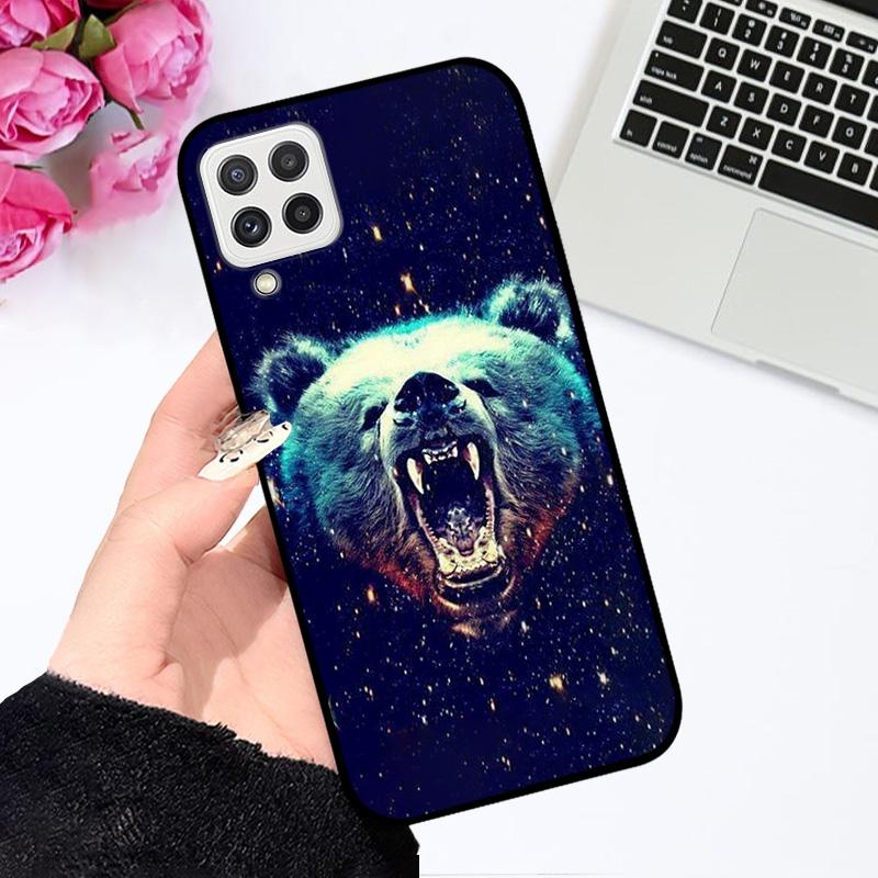 Für Samsung Galaxy A22 4G 5G Hülle A225 A226 Farbdruck TPU Weiche Silikonhülle Für Samsung A22s 5G Handyhülle Bumper Fundas