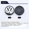 2026 Hot For VW VOLKSWAGEN 4pcs 55mm 56mm 65mm 70mm Car Styling Wheel Center Cap Hub Covers Badge Accessories For VW Golf 4 5 6NI4