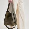 Songmont Yamashita Arimatsu Suede Tote: Large Capacity, Versatile Commuting Crossbody Shoulder Bag