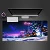1pc Christmas Snowman Anime Mouse Pad Big Large Desk Mat Non-Slip Rubber Base Light Gaming Room for PC Computer Laptop Unisex