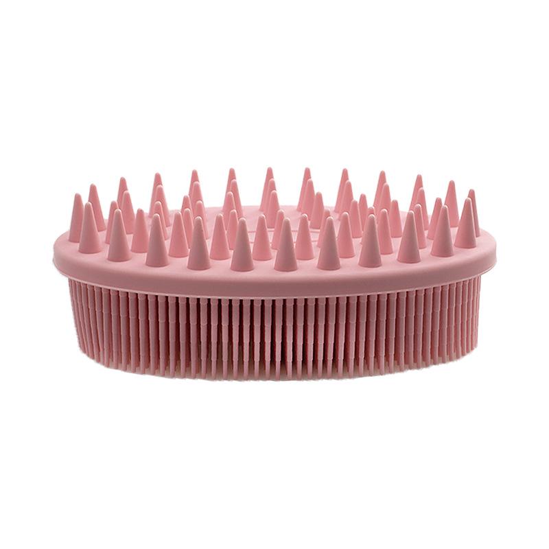 Silikon-Ovale Kopfhaut-Shampoo- und Massagebürste für die Nass-/Trockenanwendung