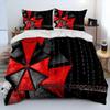 R-Resident Evil Games Gamer Bedding Set Duvet Cover Sheet Printed Bed Set Pillowcase Bed Full Queen King Size Comforter Bedroom