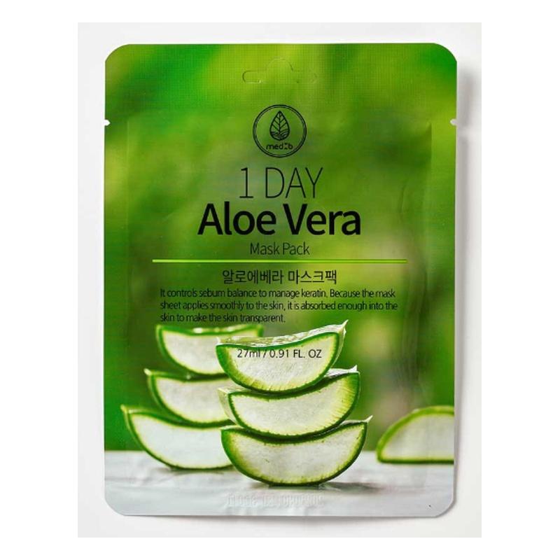 MED:B Daily Mask 27ml 1pc - Aloe Vera 27ml