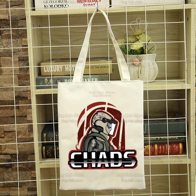 Tarkov Game Head Eyes Active Shopping Bag Grocery Handbag Bolsas De Tela Tote Bolsa Shopping Bag Jute Tote Fabric