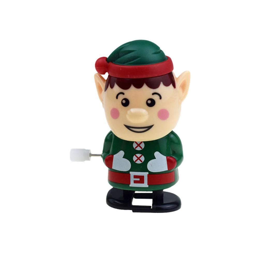 Christmas Wind Up Toys Funny Penguin Elk Snowman Clockwork Walking Toys For Festive Party F Avor Bag Filler