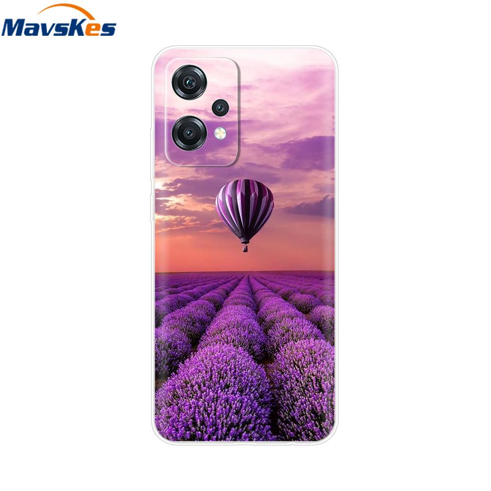 For OnePlus Nord CE 2 Lite 5G Case Cover for OnePlus Nord 2T Marble Transparent Soft Clear Silicone Phone Cases Funda Bumper