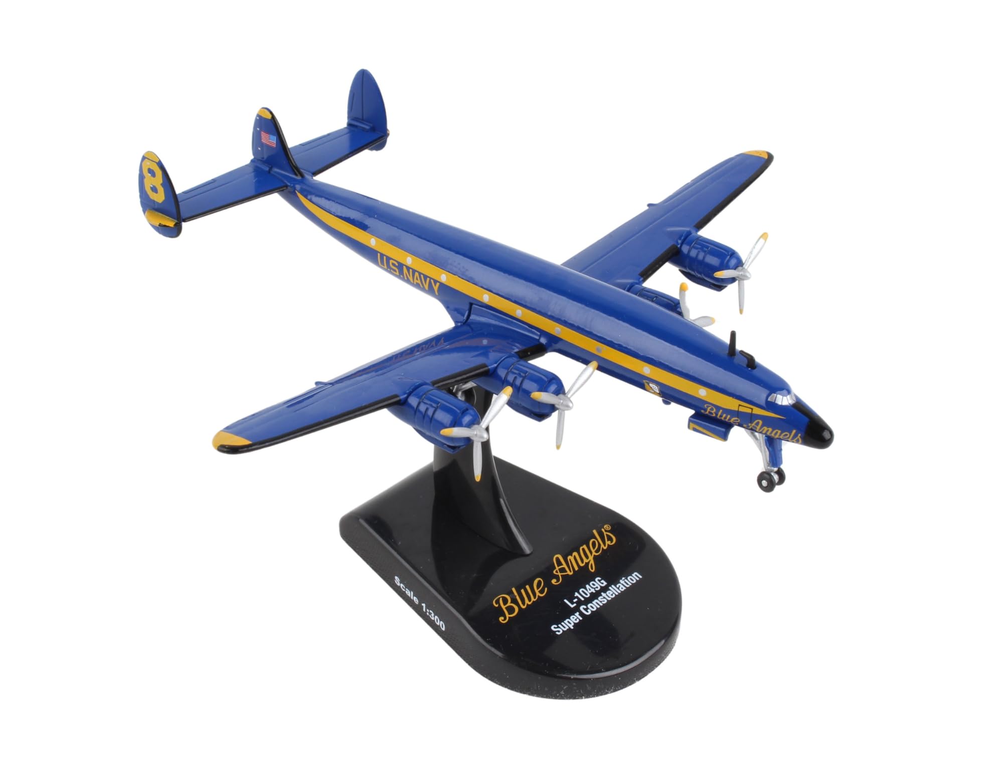 

ПОЧТОВАЯ МАРКА Корпус морской пехоты США Готовая модель C-121J (L-1049G) Голубые ангелы #8 PS5806-2 синий