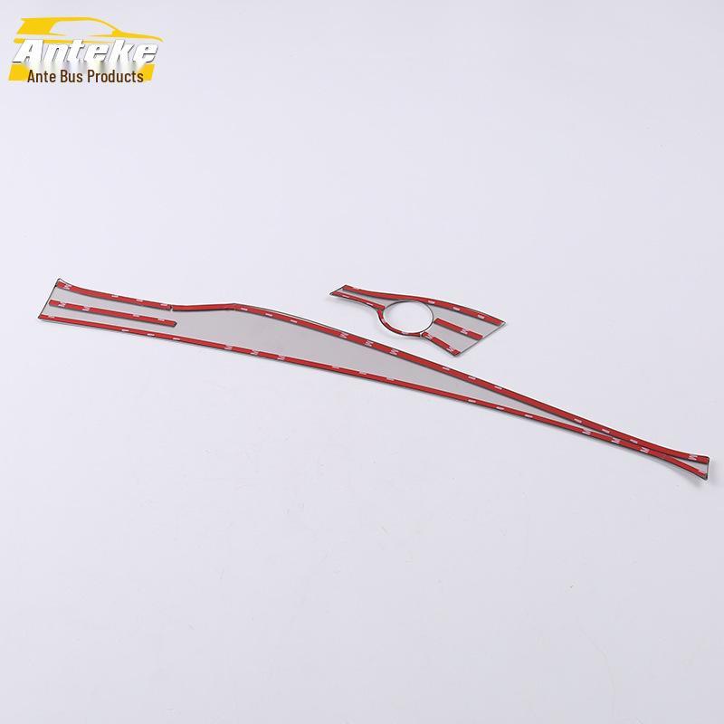 Bright Strip Sticker for Festiva Center Console: Fits 18 Models - Gear Shift & Cup Holder Accessory