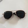 Pet Fashion Round Sunglasses for Cats & Dogs - 9cm Cotton Doll Accessories
