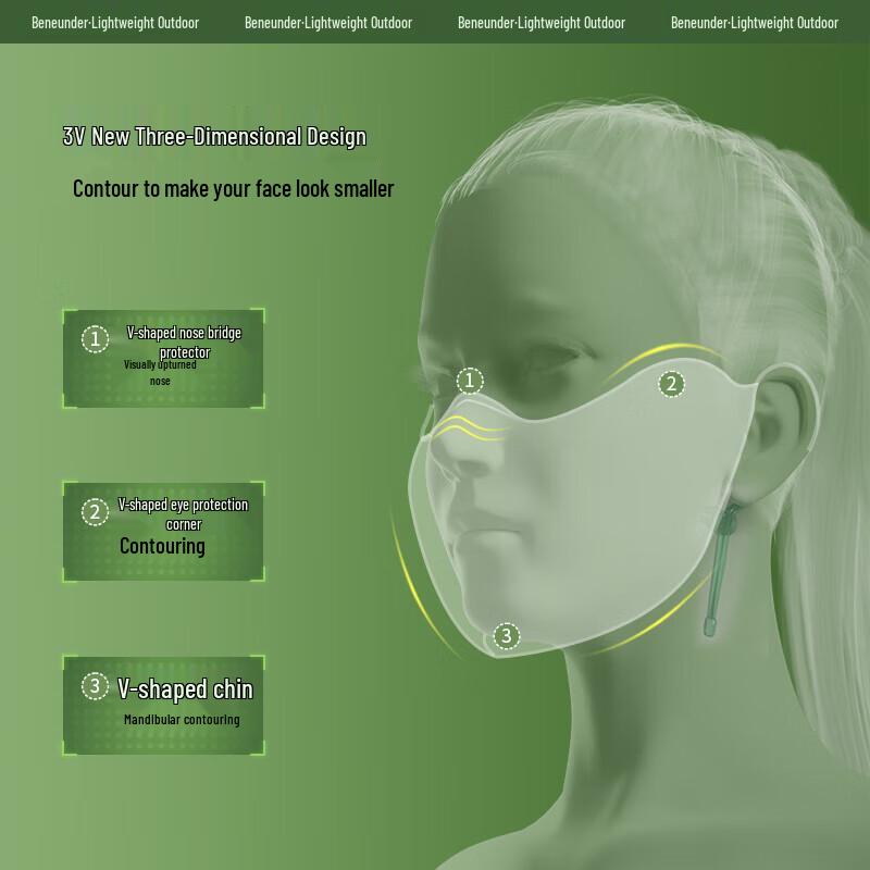 Beneunder Outdoor Sun Protection Mask Series