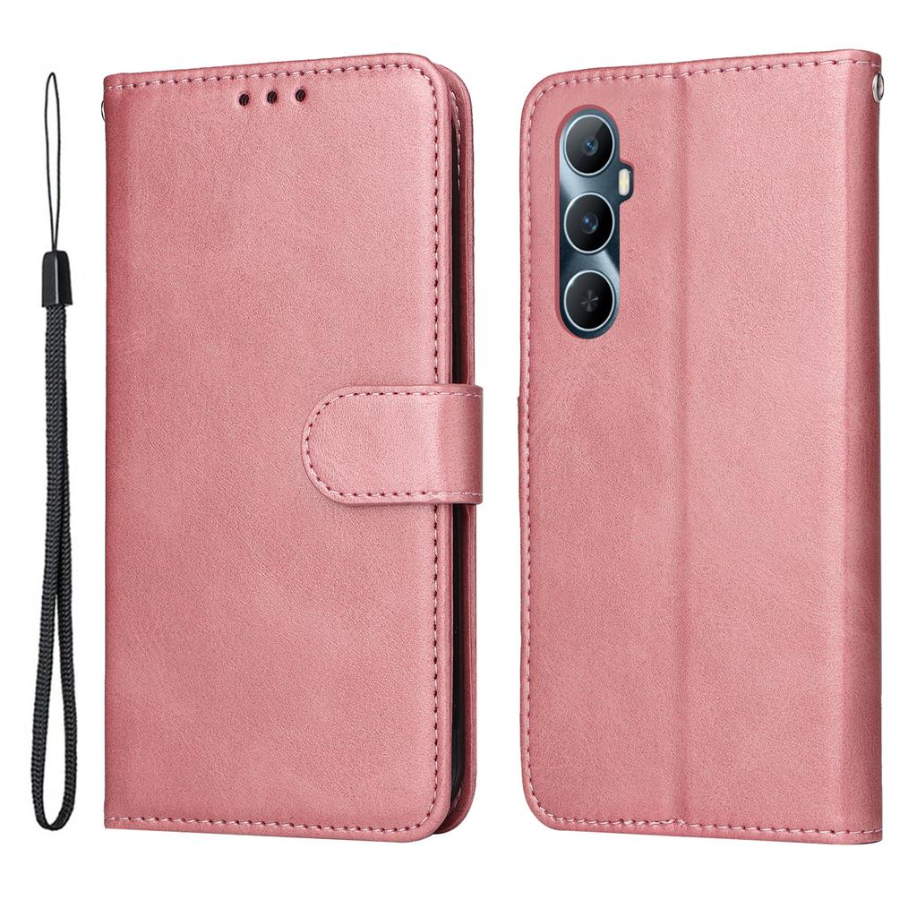 For Realme C65 4G Cell Phone Cases Magnetic Clasp   PU Leather Wallet Phone Stand Cover