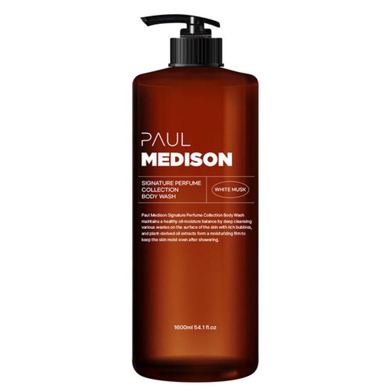 PAUL MEDISON Signature Perfume Collection Body Wash White Musk Scent 1600ml